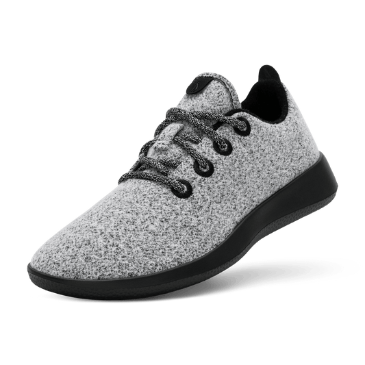 Women's Wool Runners - Dapple Grey (Natural Black Sole)